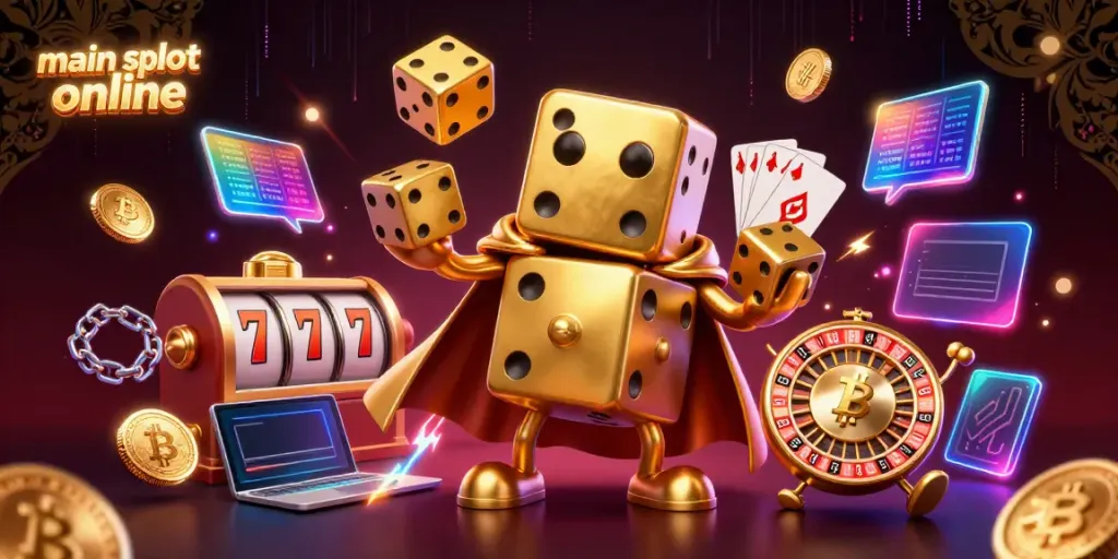 Experience exhilarating gameplay with main slot online in a vibrant, richly detailed 3D scene.