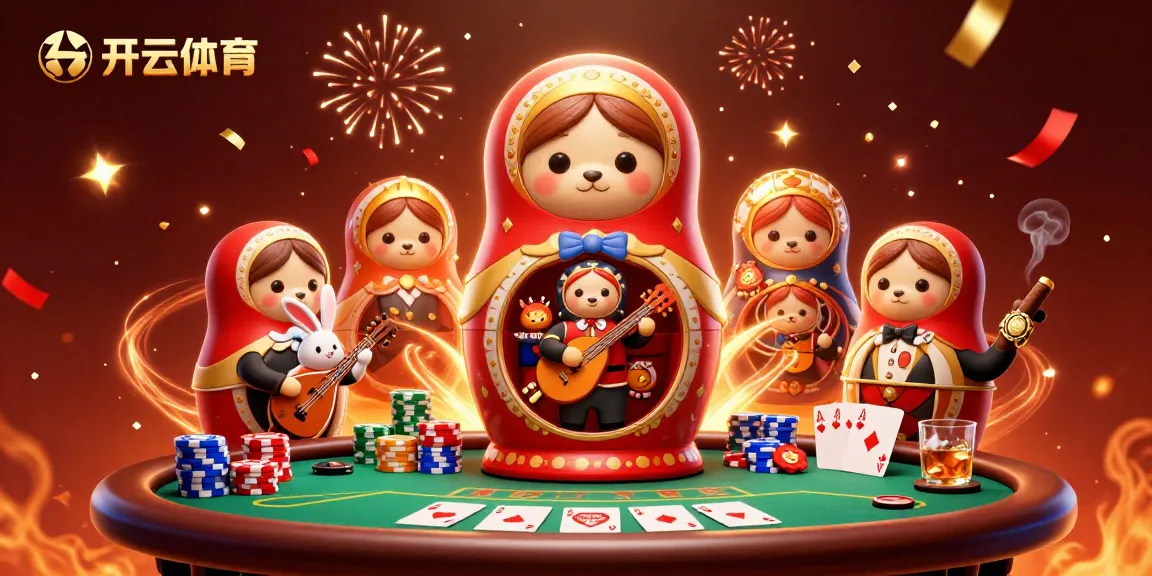 Engage in thrilling gameplay at 开云体育 with vibrant casino elements showcased in this dynamic illustration.